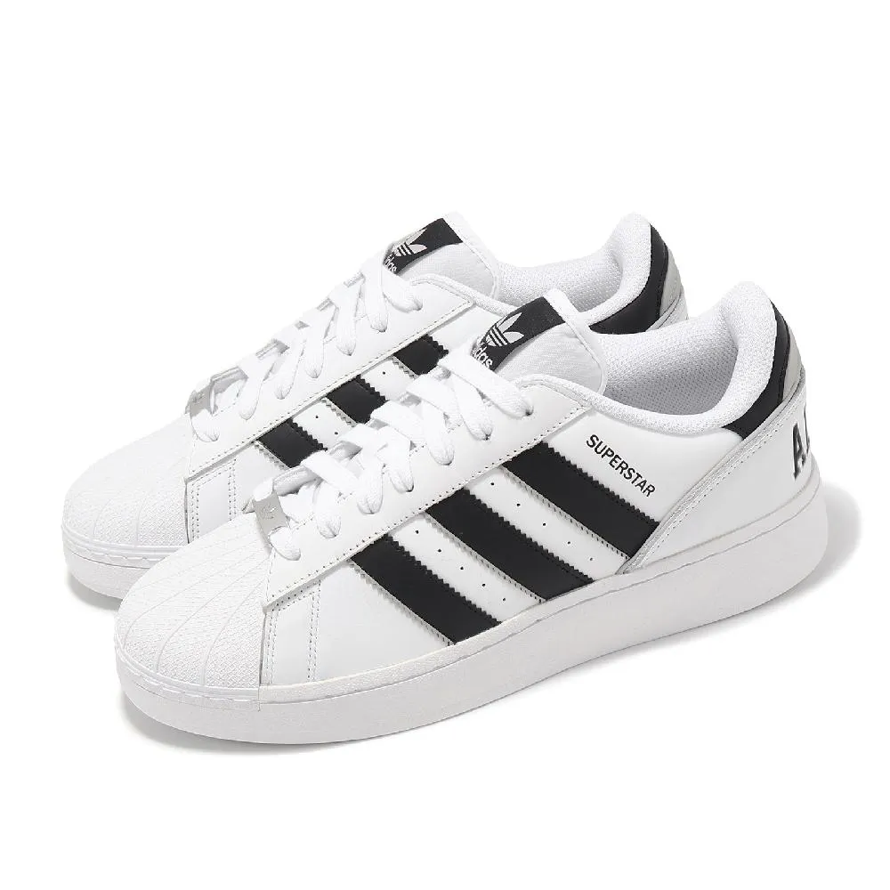 【adidas 愛迪達】SUPERSTAR XLG 厚底 黑色 金標 貝殼頭 穿搭 運動(IG9777 ∞) 歷史價格詳細信息