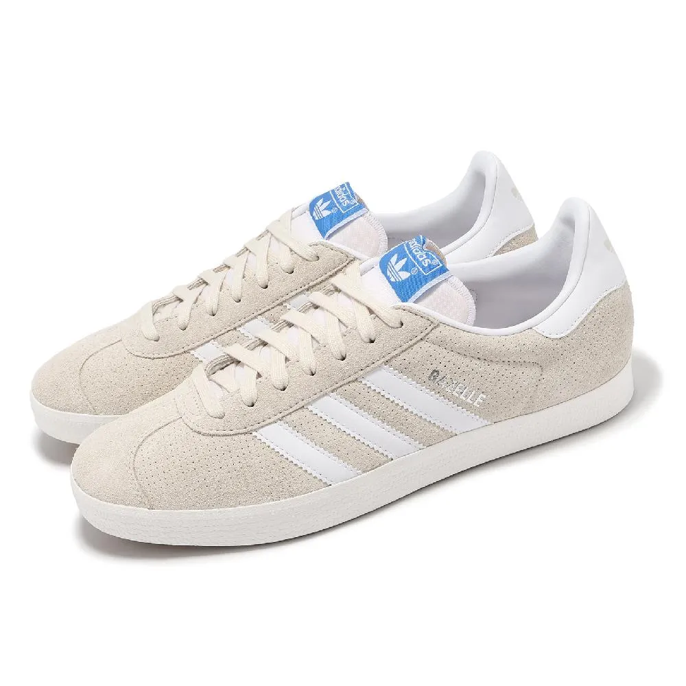 adidas 愛迪達 休閒鞋 Gazelle 男鞋 米白 橘 藕紫 綠 麂皮 復古 三葉草 ID1007 歷史價格詳細信息