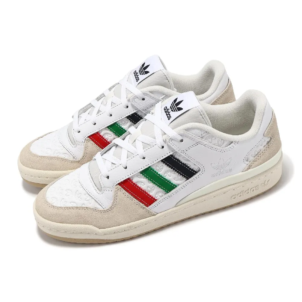 adidas 休閒鞋 Forum Low CL 米白 奶茶 膠底 男鞋 女鞋 復古 三葉草 【ACS】 HQ1492 歷史價格詳細信息