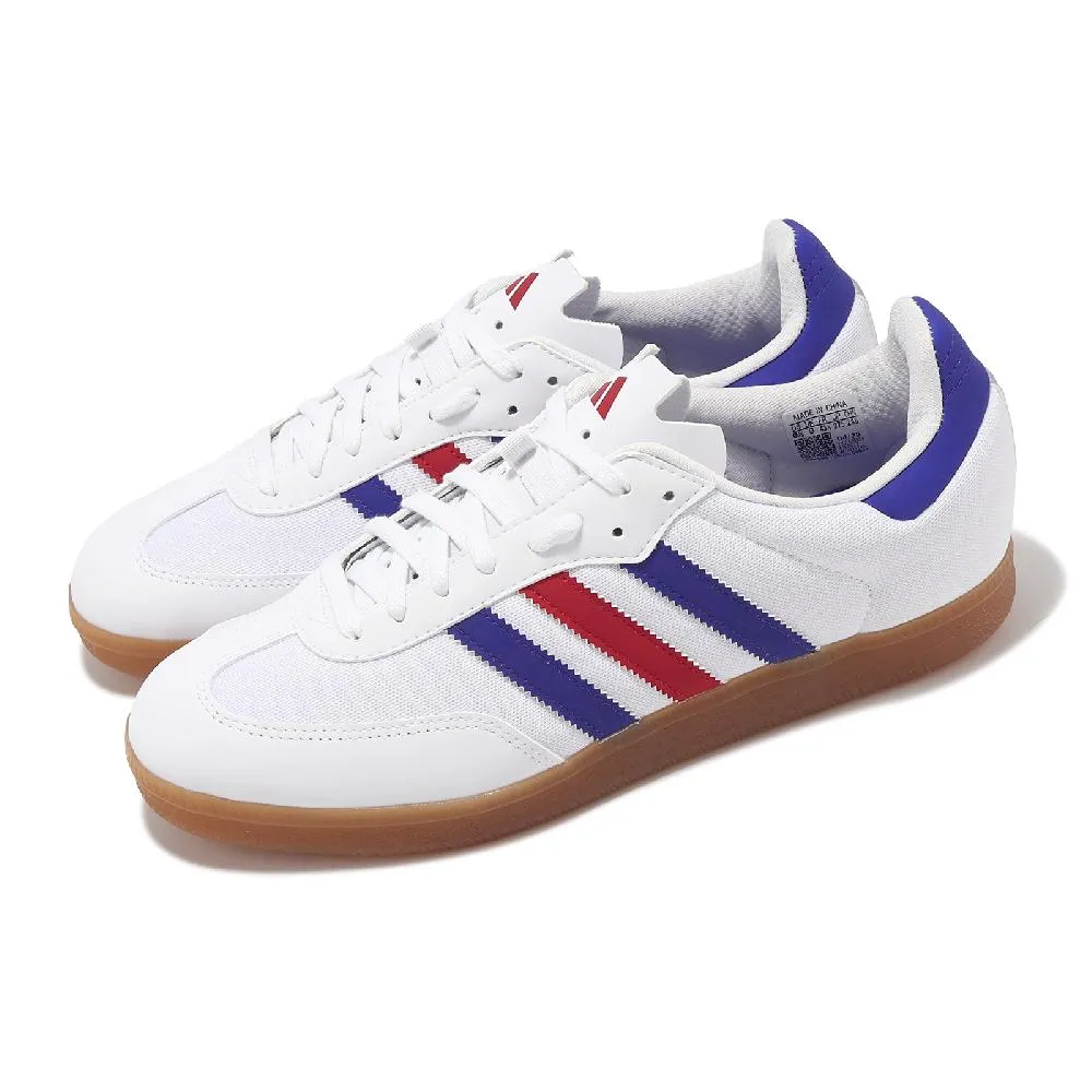 adidas 愛迪達 休閒鞋 Velosamba Made With Nature 男鞋 白藍紅 自行車鞋 復古 IE0230 歷史價格詳細信息