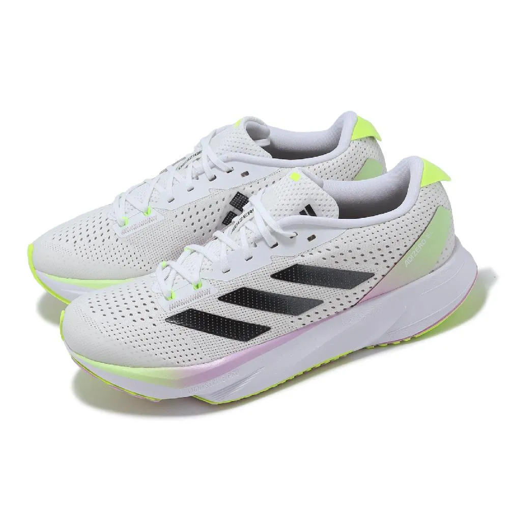 adidas 慢跑鞋 Adizero SL W 白 黑 愛迪達 路跑 女鞋 【ACS】 HQ1343 歷史價格詳細信息