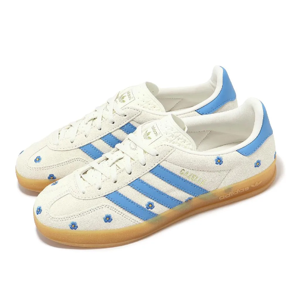 adidas 愛迪達 休閒鞋 Gazelle Indoor W 女鞋 綠 粉紅 復古 麂皮 膠底 IG5929 歷史價格詳細信息