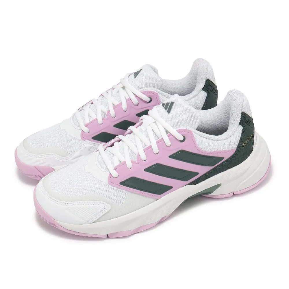 ADIDAS ID2459 女網球鞋 CourtJam Control 3 W 白x紫丁香【iSport愛運動】 歷史價格詳細信息