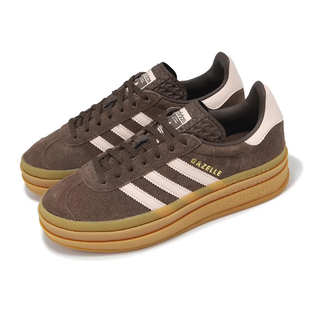 【ADIDAS】GAZELLE BOLD W 休閒鞋 女鞋 藍 粉-IG4390 歷史價格詳細信息