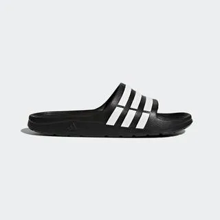 adidas 拖鞋 Duramo Slide 休閒 愛迪達 夏日 情侶穿搭 簡約 套腳 藍 白 男女鞋 G15892 歷史價格詳細信息