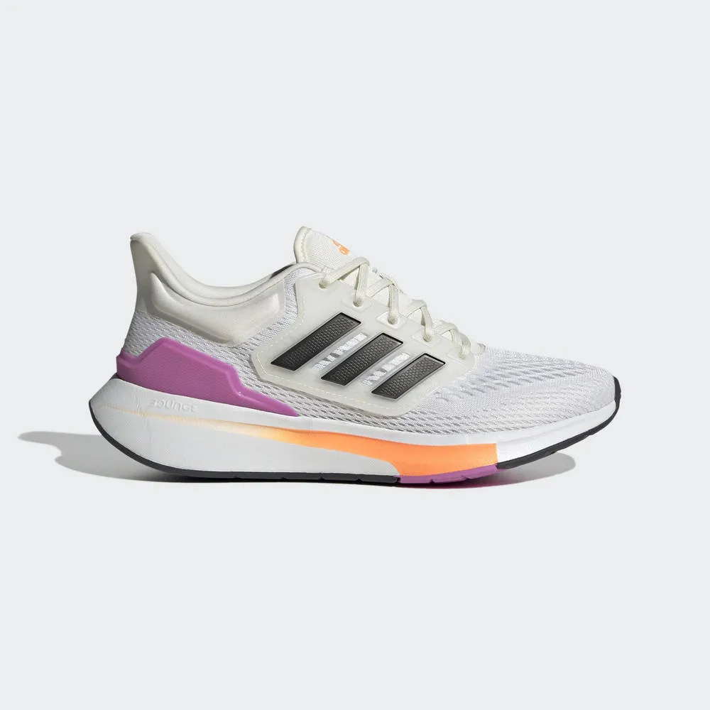 Adidas EQ21 Run GY2207 女 慢跑鞋 運動 休閒 輕量 支撐 緩衝 彈力 愛迪達 黑 白 歷史價格詳細信息