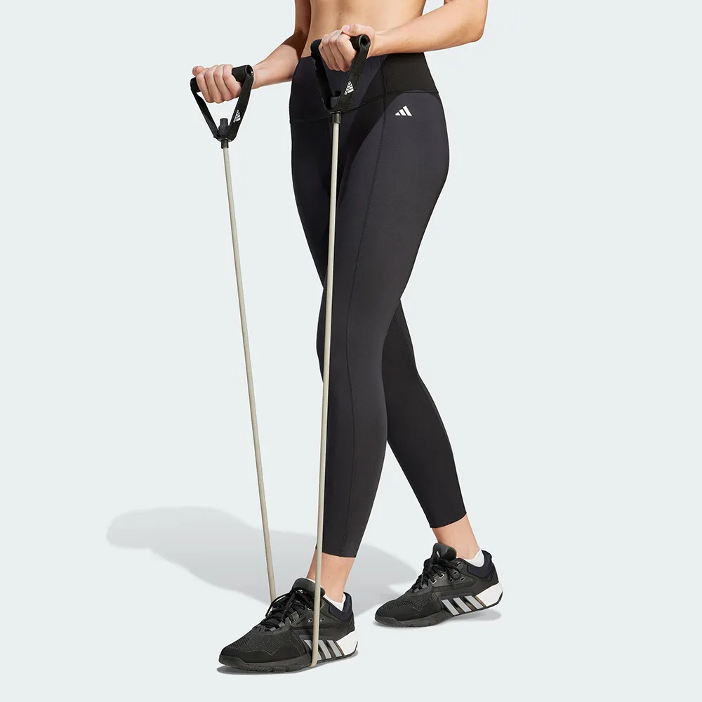 Adidas 緊身長褲 女裝 排汗 暗袋 黑【運動世界】IT2280 歷史價格詳細信息