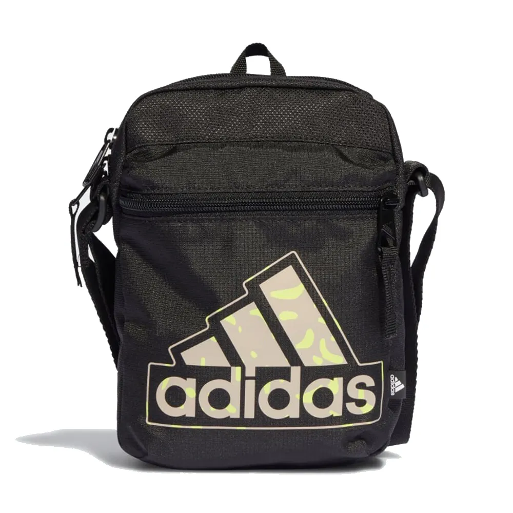 Adidas SPW ORG NP [JE6706] 側背包 肩背 斜背 隨身小包 運動 休閒 輕便 黑金 歷史價格詳細信息