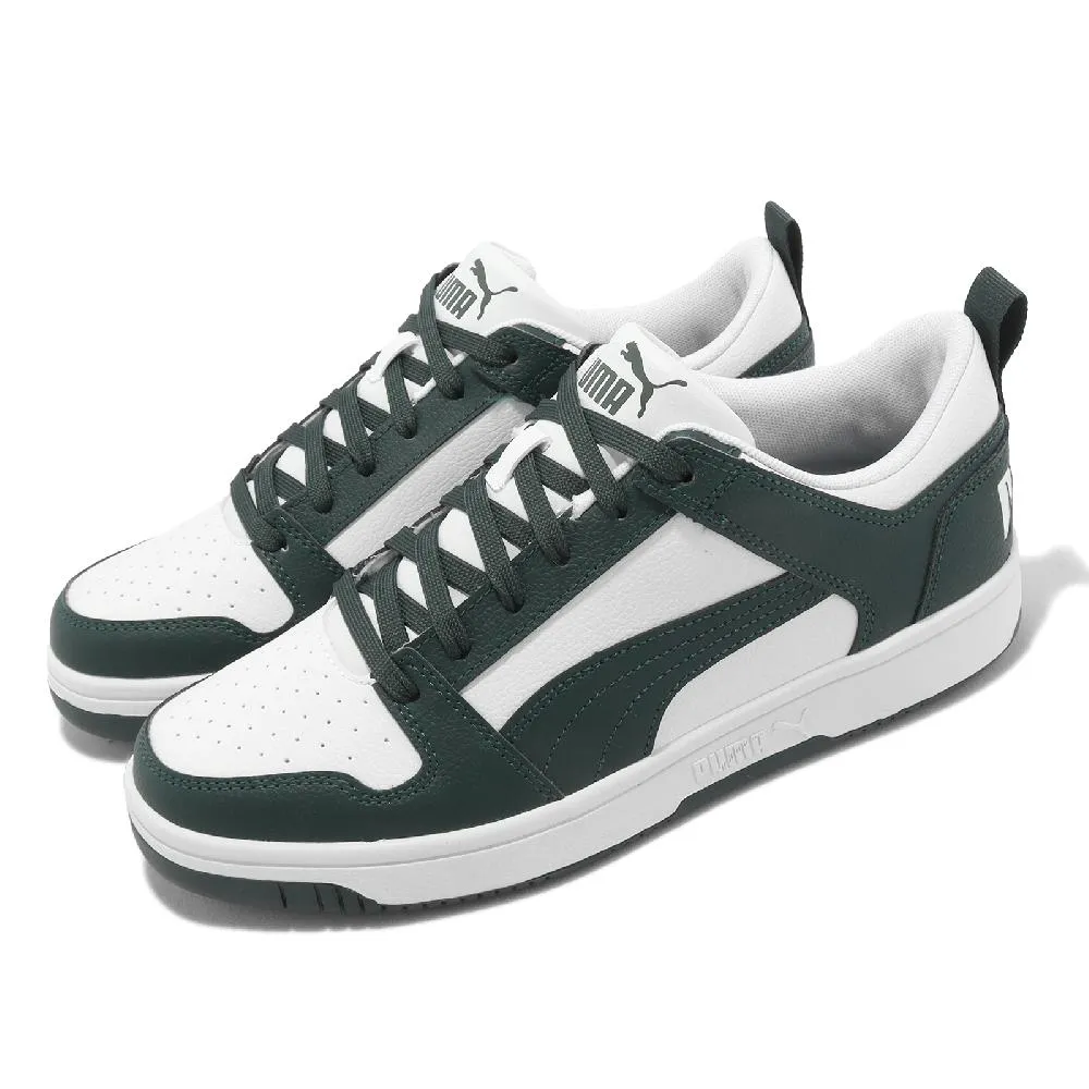 Puma 休閒鞋 Rebound LayUp Lo SL 男鞋 女鞋 白 灰 皮革 復古 36986629 歷史價格詳細信息