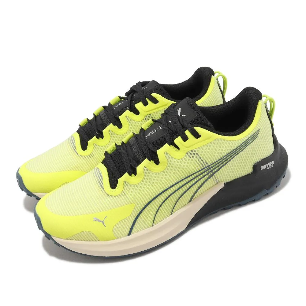 Puma 越野跑鞋 Fast-Trac Nitro 螢光黃 氮氣中底 戶外 全地形駕馭 男鞋【ACS】 37704405 歷史價格詳細信息