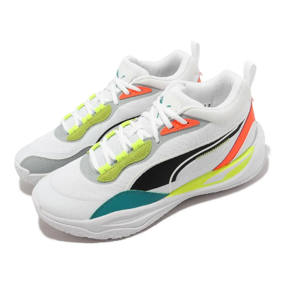 【PUMA】Playmaker Spray 男 籃球鞋 黑黃 -38846702 歷史價格詳細信息