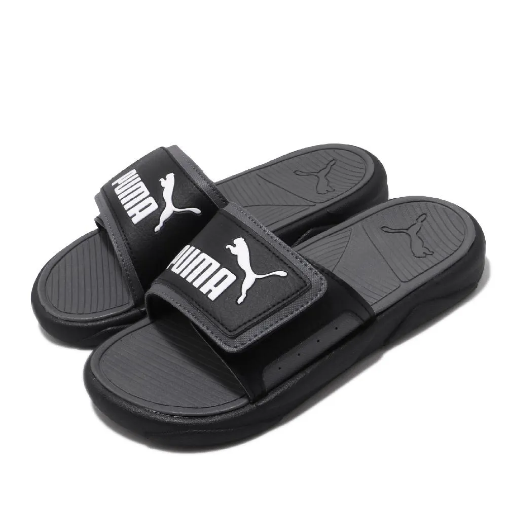 Puma 拖鞋 Royalcat Comfort CNY 白 金 魔鬼氈 男女鞋 緩震中底 【ACS】 39095902 歷史價格詳細信息