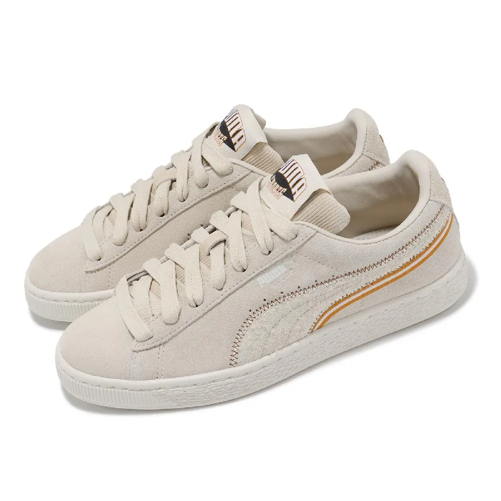 Puma 彪馬 休閒鞋 Suede Classic XXI 男鞋 橘黃 白 麂皮 撞色 復古 板鞋 37491597 歷史價格詳細信息
