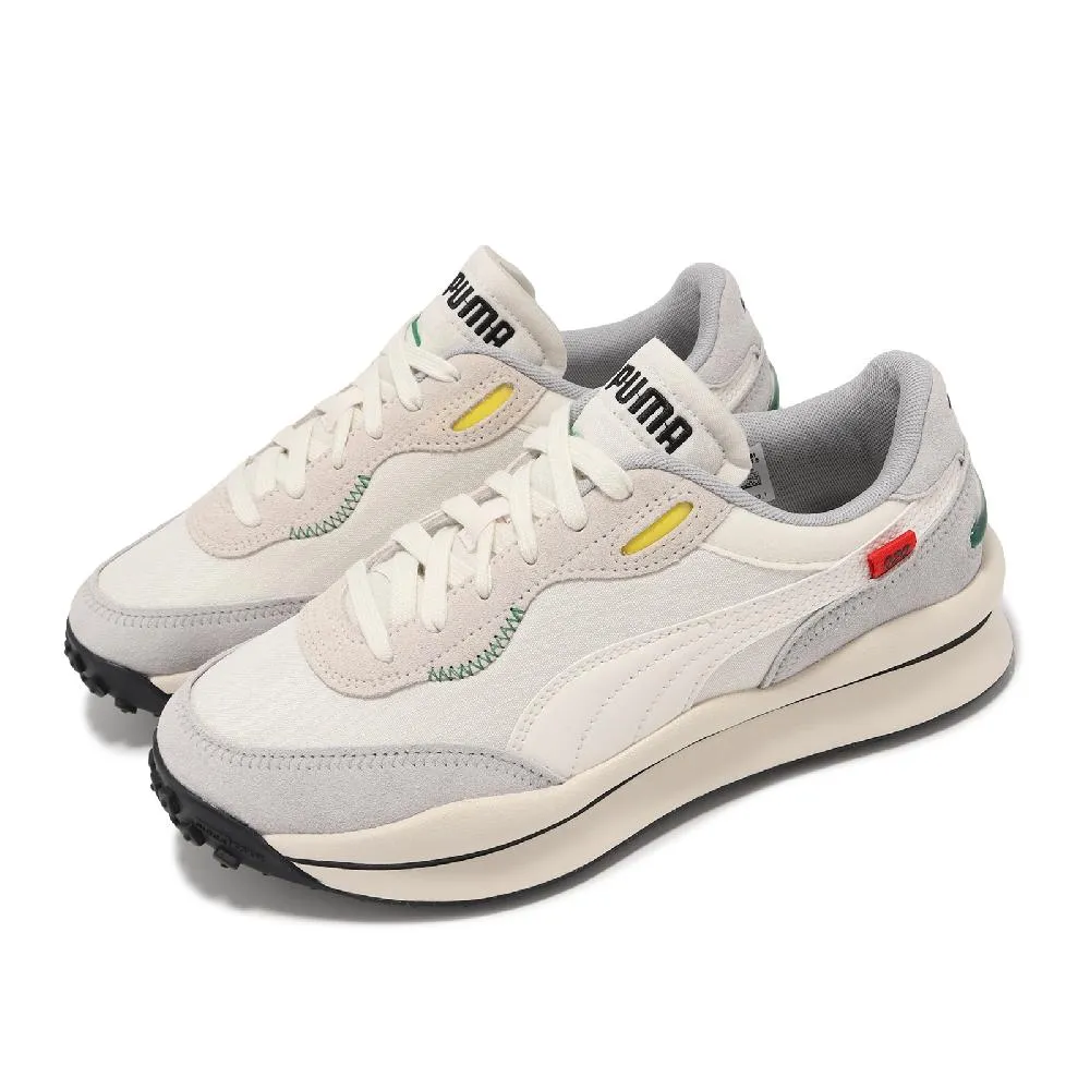 Puma Rider 綠 白 拼接 復古 運動鞋 男女款  B3784【新竹皇家38767224】 歷史價格詳細信息