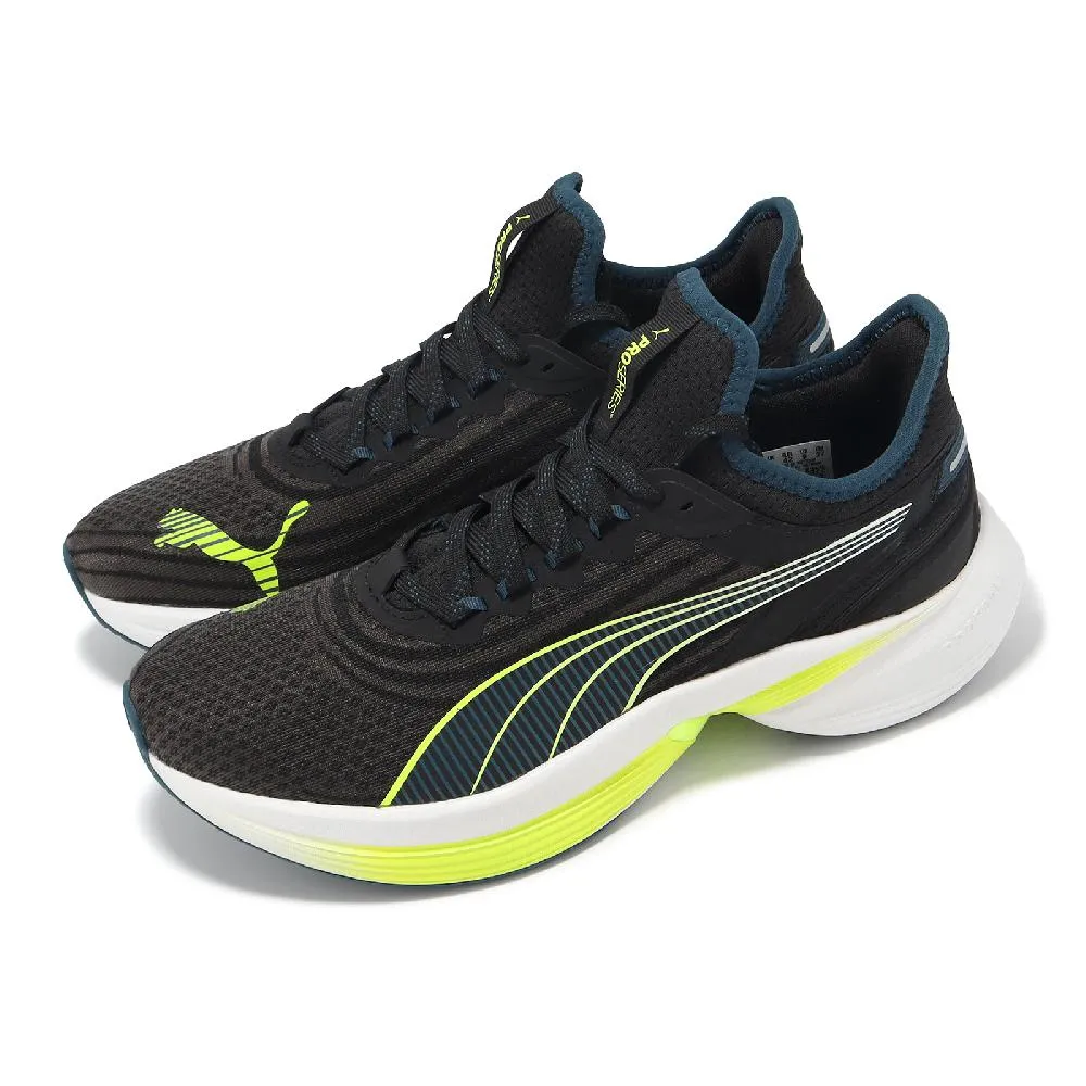 Puma 黑白/綠 網布 SOFTFOAM +鞋墊 慢跑鞋 女款 NO.J1397【新竹皇家 19526506】 歷史價格詳細信息