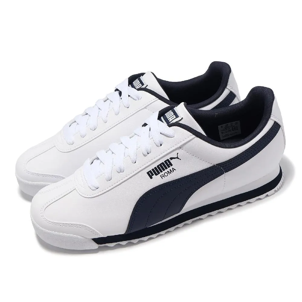 Puma Roma Basic 白 黑 男鞋 飆馬 休閒鞋 零碼福利品 【ACS】 歷史價格詳細信息
