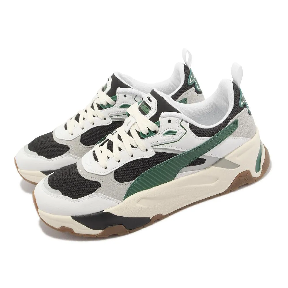 Puma 休閒鞋 Trinity 綠 白灰黑 奶油底 膠底 瘦子 復古 男鞋 女鞋 情侶鞋【ACS】 38928905 歷史價格詳細信息