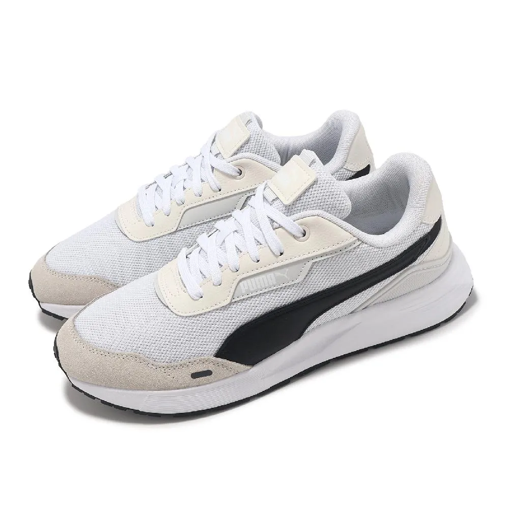 Puma Runtamed  Plus 黑綠 網布 麂皮 運動 休閒鞋 男款 B4665【新竹皇家39125012】 歷史價格詳細信息