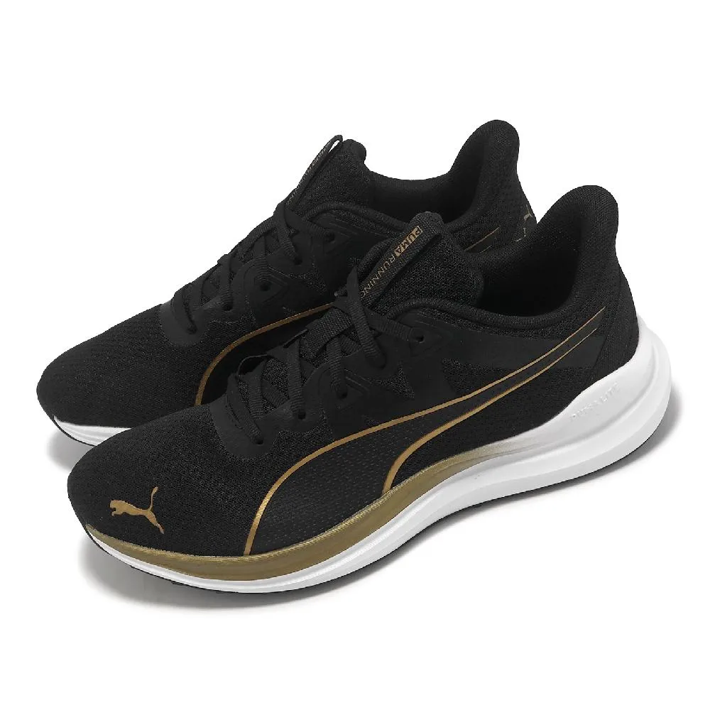 PUMA 男 Reflect Lite 慢跑鞋 透氣 耐磨 全黑 - 37876802 歷史價格詳細信息
