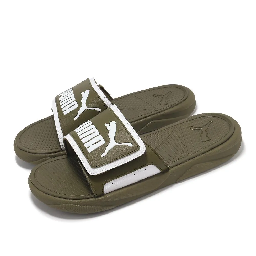 Puma 拖鞋 Royalcat Comfort CNY 白 金 魔鬼氈 男女鞋 緩震中底 【ACS】 39095902 歷史價格詳細信息