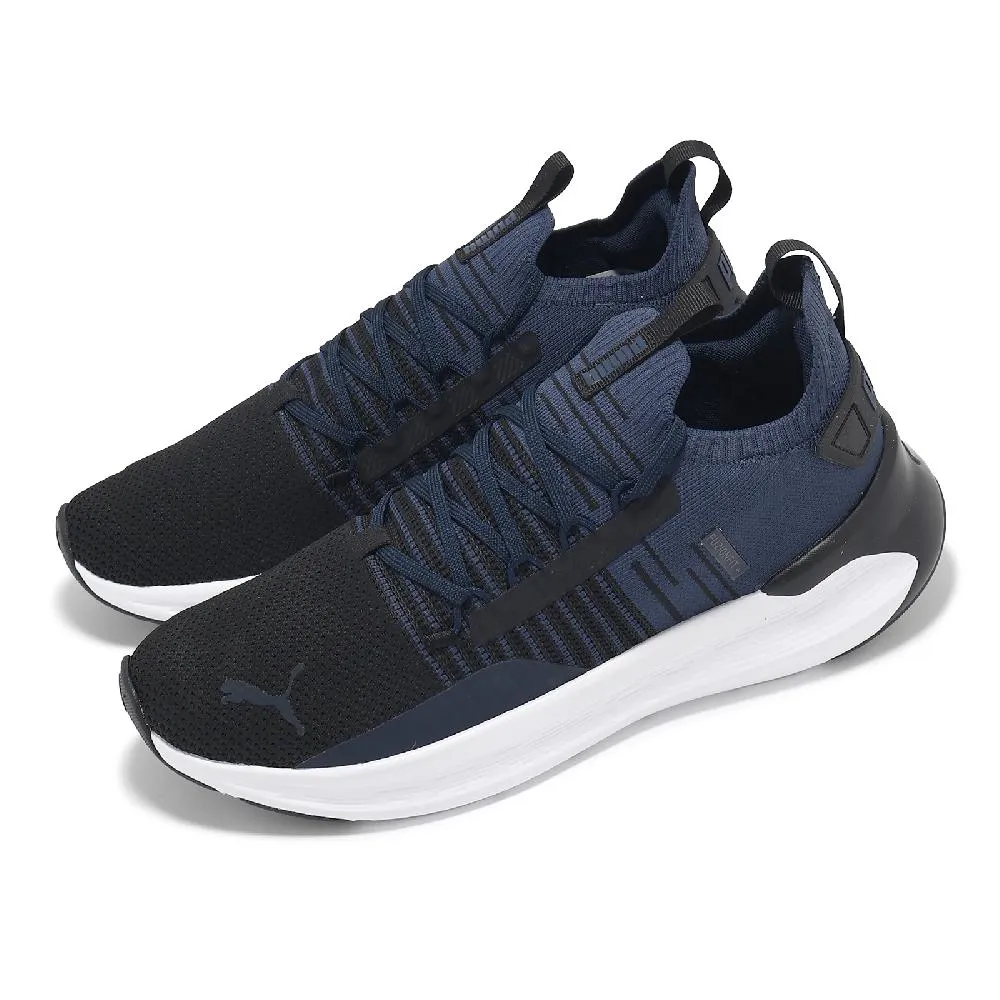 Puma 彪馬 慢跑鞋 Softride Mayve Wns 女鞋 黑 白 緩衝 襪套 針織 運動鞋 31016001 歷史價格詳細信息