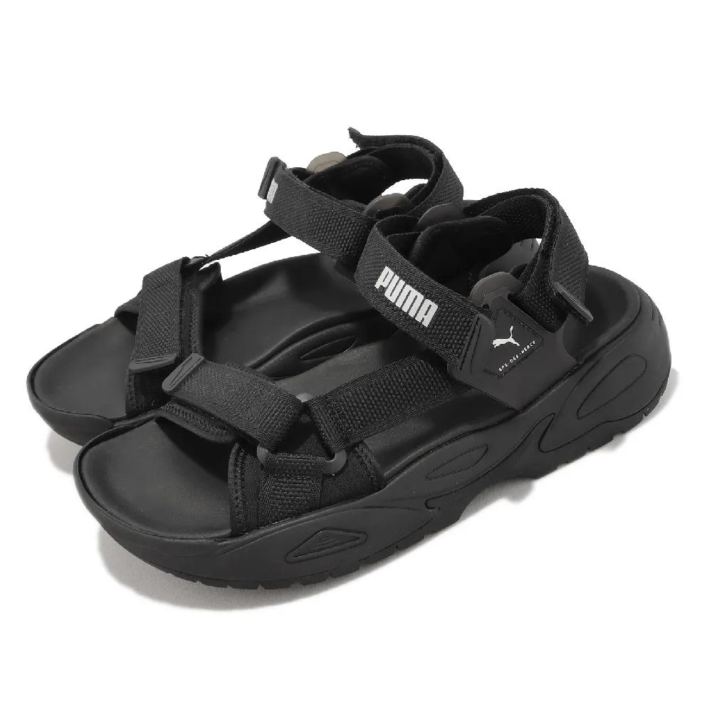 Puma 涼鞋 Traek Lite 黑 白 男鞋 女鞋 魔鬼氈 涼拖鞋 戶外 【ACS】 38907501 歷史價格詳細信息