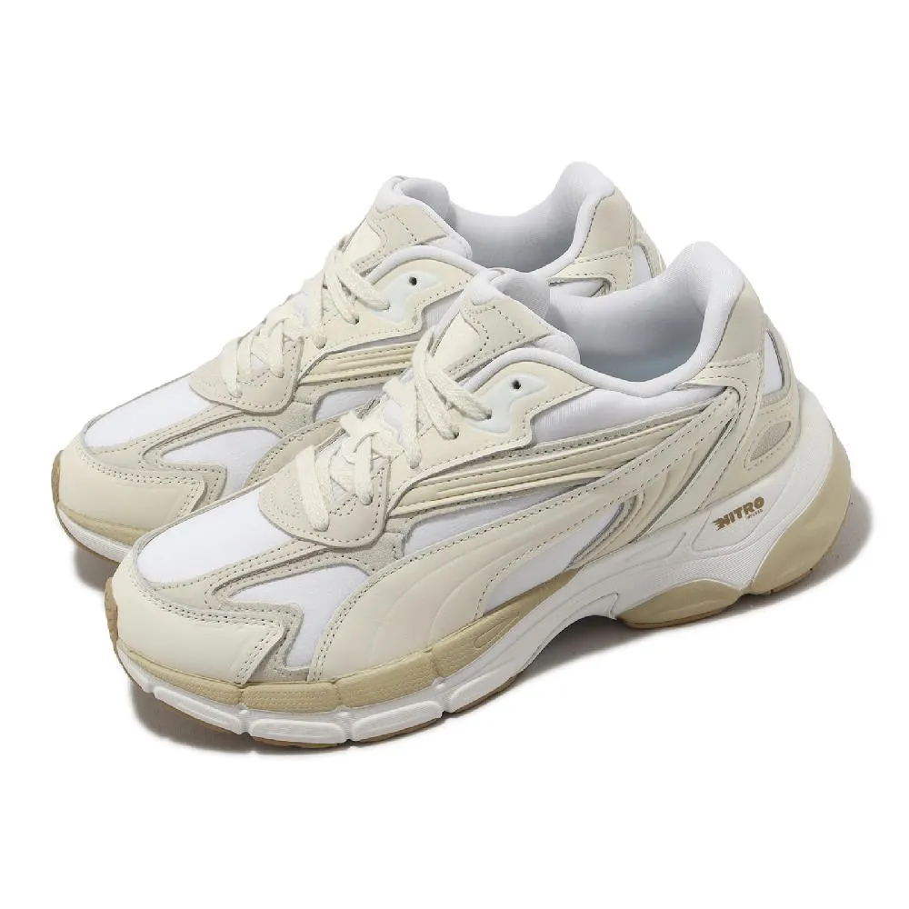 Puma Teveris Nitro 米白黑 厚底 麂皮 運動 休閒鞋 男款 B3822【新竹皇家39077610】 歷史價格詳細信息