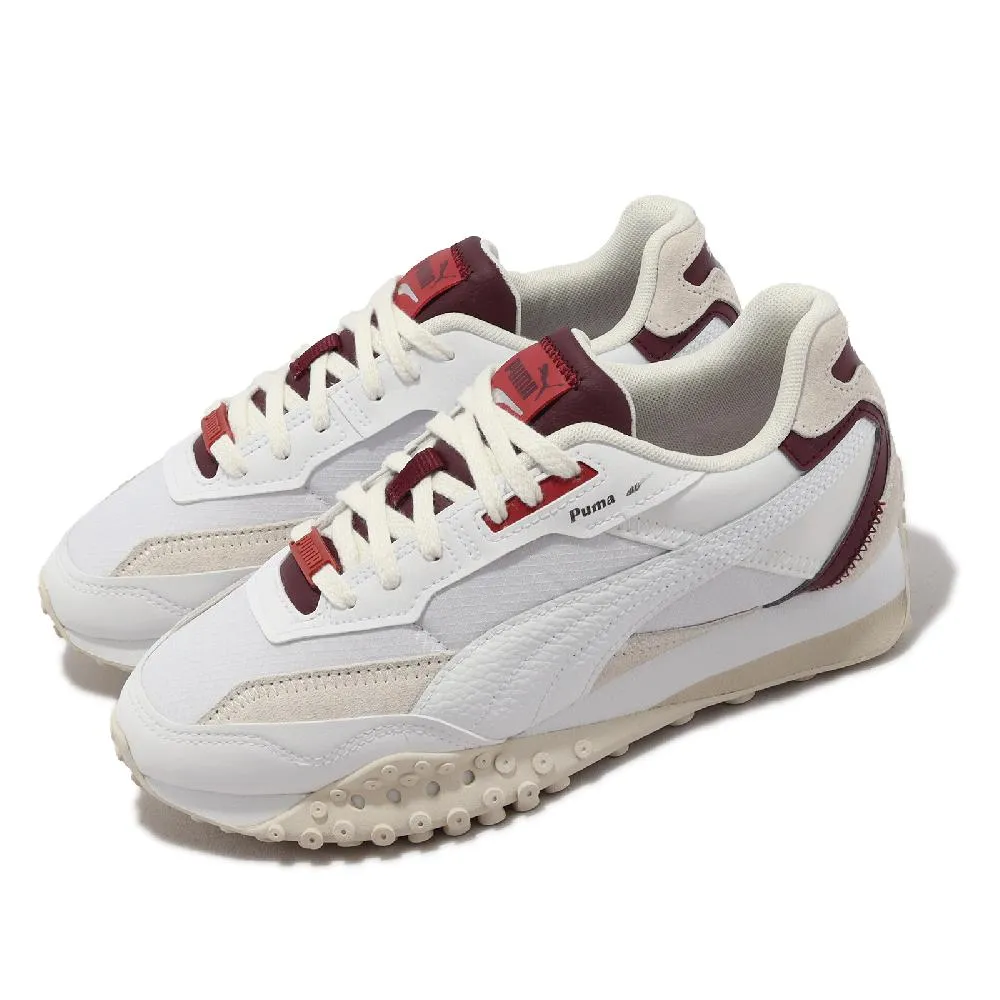 PUMA Blktop Rider白/紅/藍/uk8.5/us9.5/27.5cm 全新正品 歷史價格詳細信息