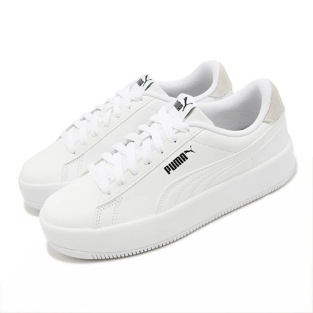 Puma 休閒鞋 Platform Seamless Wns 黑 白 皮革 厚底 女鞋 【ACS】 36916203 歷史價格詳細信息