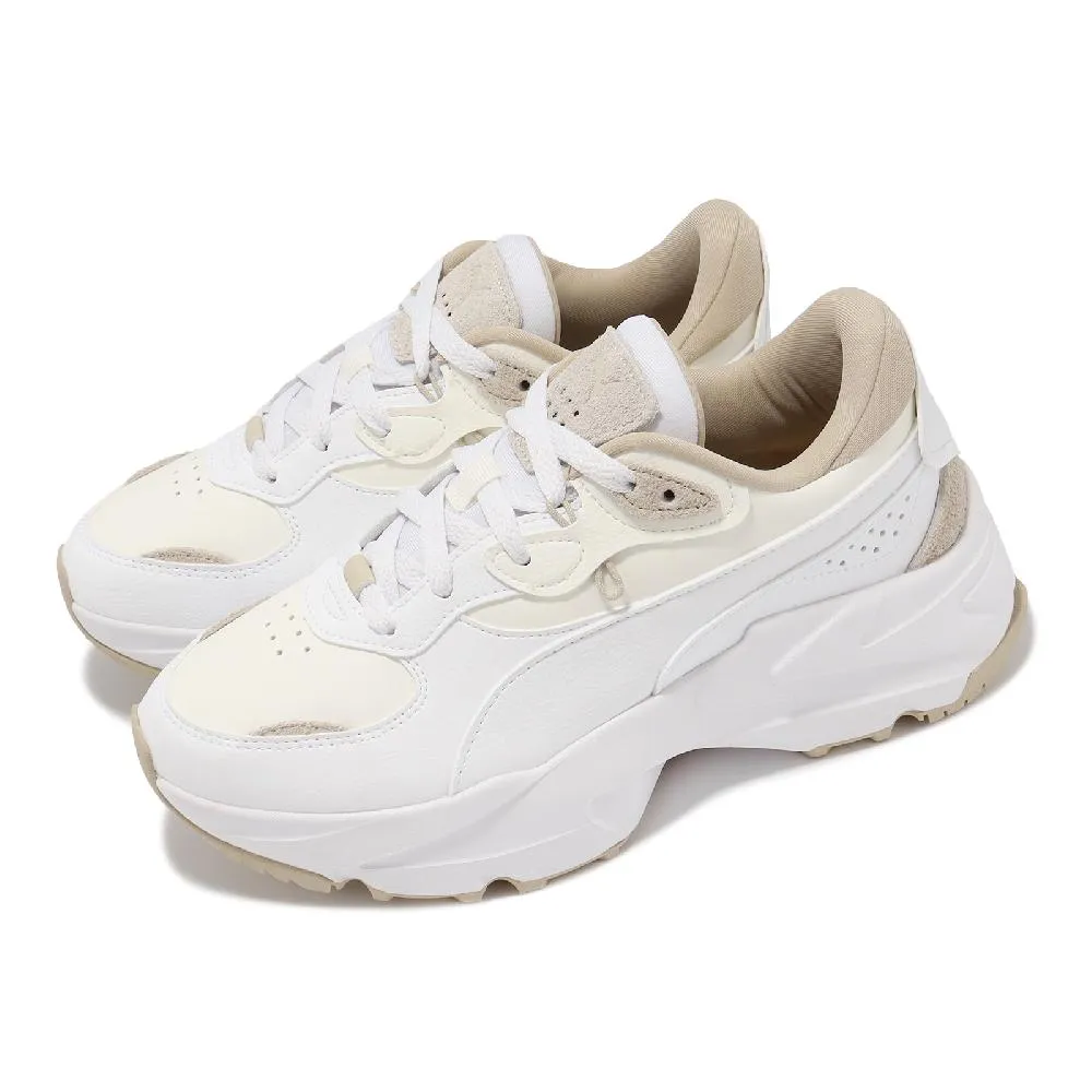 Puma 彪馬 休閒鞋 Orkid II Wns 女鞋 白 米白 透氣 厚底 增高 老爹鞋 39600701 歷史價格詳細信息
