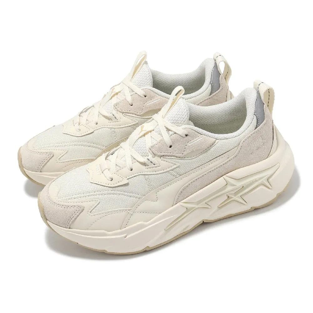 Puma 彪馬 休閒鞋 Spina Nitro Tonal Wns 女鞋 灰 米白 拼接 麂皮 緩衝 39378204 歷史價格詳細信息