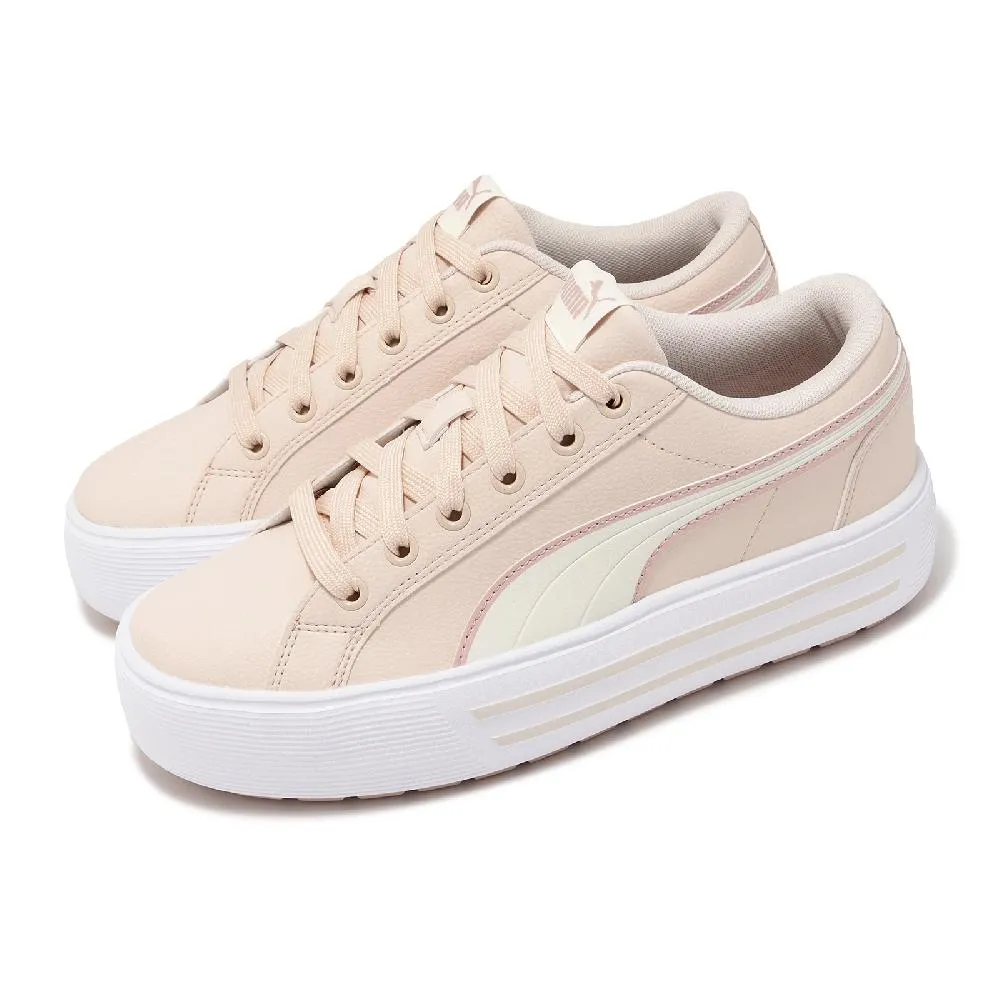 Puma 休閒鞋 Kaia Platform 白 小白鞋 厚底增高 鋸齒鞋 女鞋 膠底 【ACS】 38380403US 歷史價格詳細信息