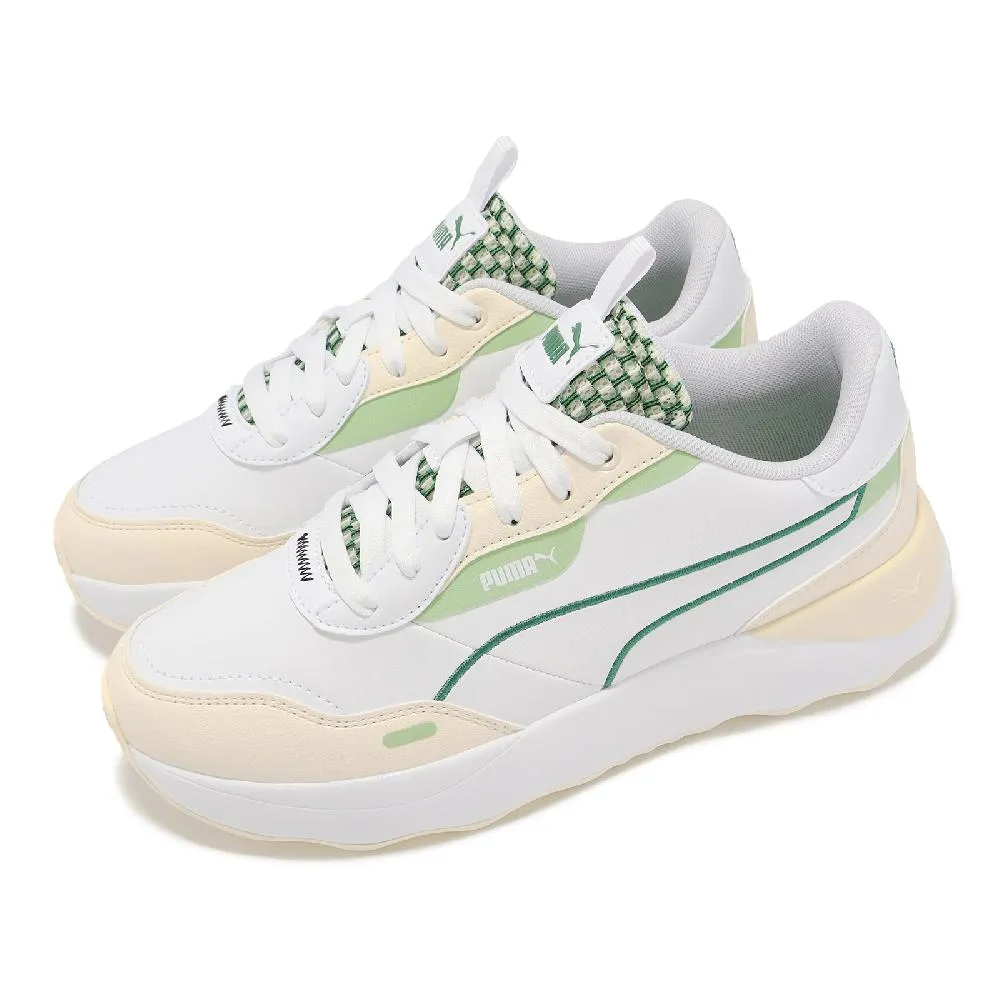 PUMA 休閒鞋 Runtamed Platform 女 黑白紫 39232403 現貨 歷史價格詳細信息