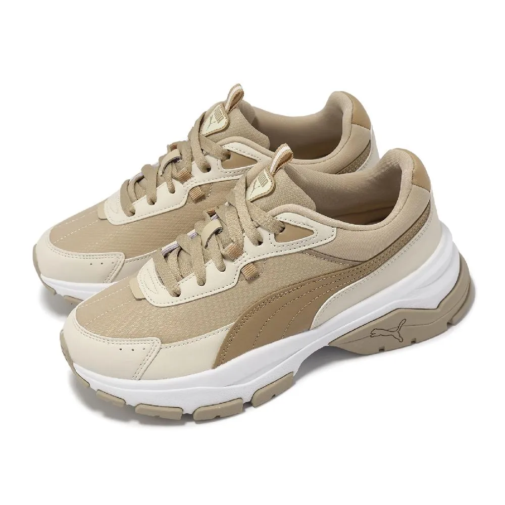 Puma Cassia Via 女鞋 黑白色 厚底 增高 拼接 運動 皮革 老爹鞋 休閒鞋 38922302 歷史價格詳細信息