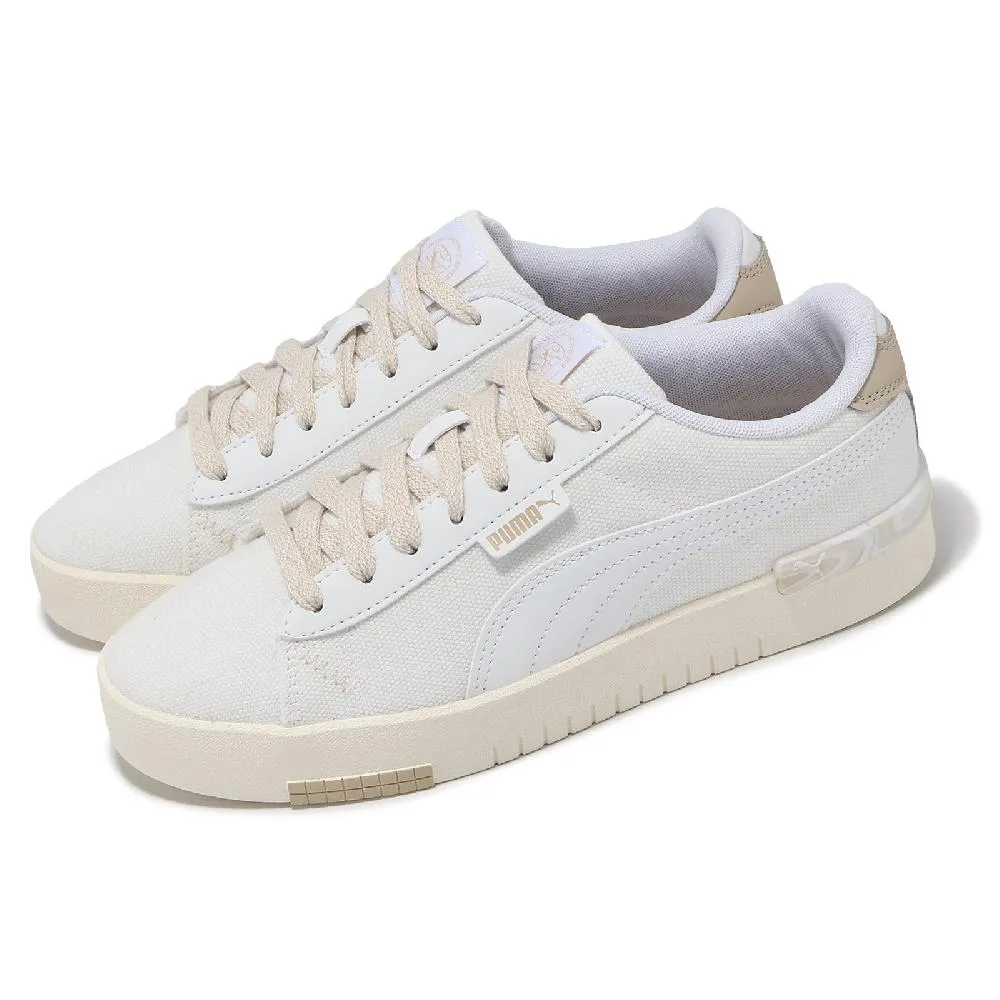Puma 彪馬 休閒鞋 Jada Renew 女鞋 白 米白 皮革 經典 小白鞋 38640115 歷史價格詳細信息