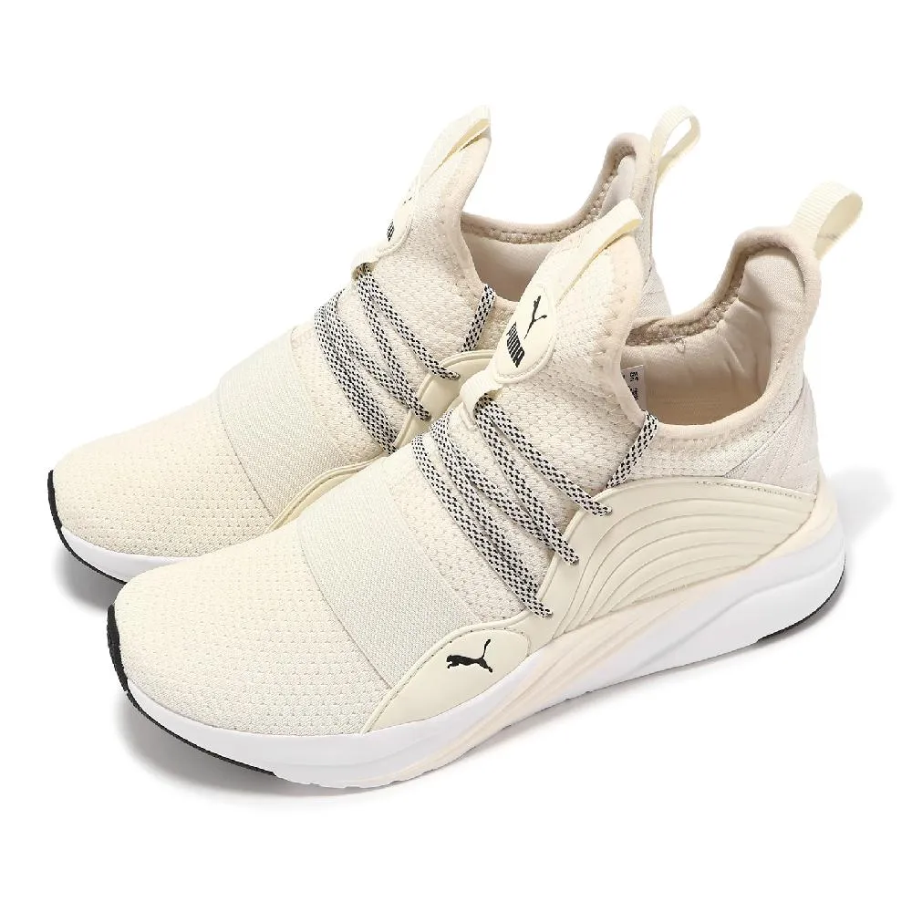 Puma 彪馬 慢跑鞋 Softride Sophia 2 Slip Metal 女鞋 黑 金 襪套 無鞋帶 運動鞋 37878901 歷史價格詳細信息