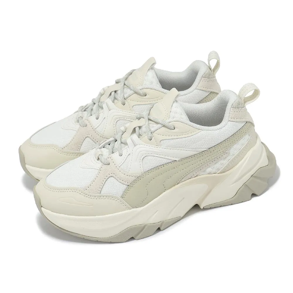 Puma 卡其色 厚底 麂皮 復古 休閒鞋 男女款 B3308【38662401】 歷史價格詳細信息
