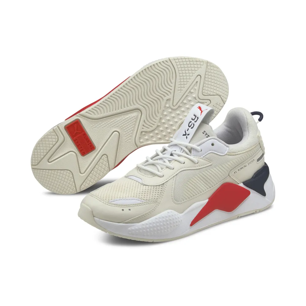 Puma 休閒鞋 RS-X Pop 米白 紅 運動鞋 基本款 男鞋 女鞋 復古外型【ACS】 38046101 歷史價格詳細信息