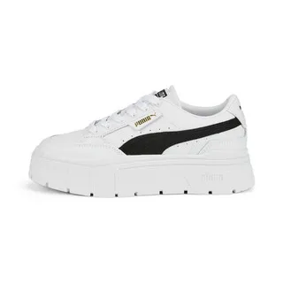 PUMA 休閒鞋 運動鞋 Mayze Stack Wns 女 38436308 白灰 歷史價格詳細信息