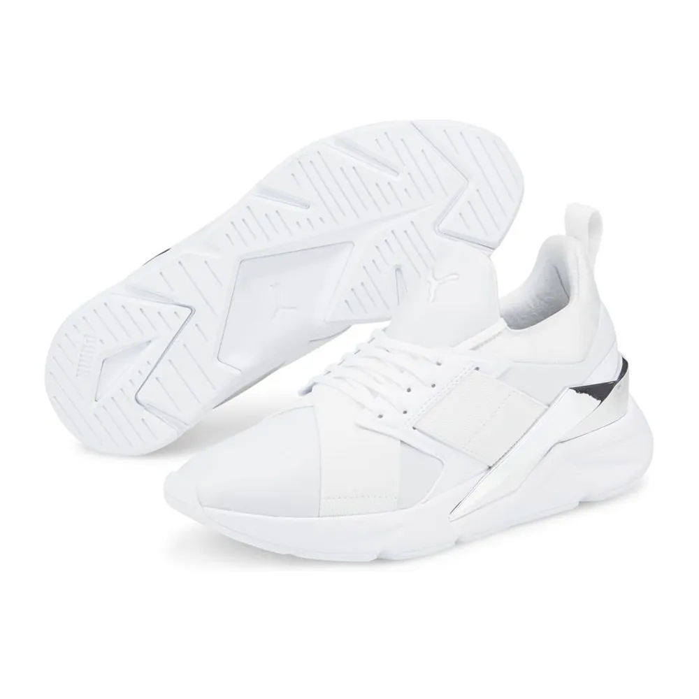 Puma 休閒鞋 Muse X5 Metal Wns 女鞋 玫瑰金 黑 襪套式 繆斯女神 38395401 歷史價格詳細信息