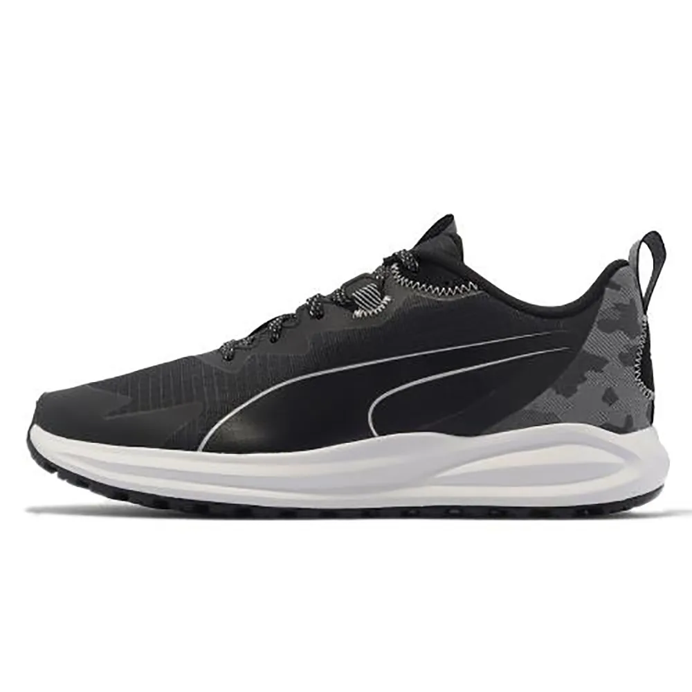 PUMA Twitch Runner Jr 鞋帶 慢跑鞋 大童 黑 R9142 (38453701) 歷史價格詳細信息