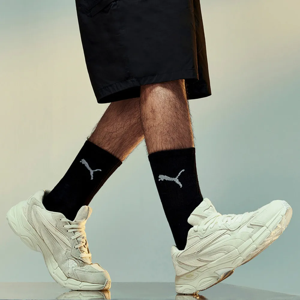 【PUMA】Teveris Nitro Blank Canvas 運動鞋 跑鞋 慢跑鞋 休閒鞋 女鞋 男鞋 灰 白 麂皮 皮革(38943501) 歷史價格詳細信息