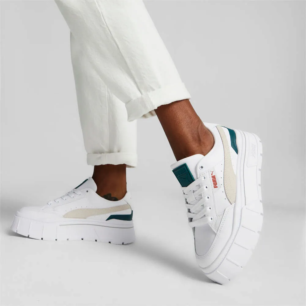 Puma Mayze Stack The Ragged Priest 黑 金屬 厚底 搖滾風格 女鞋 39205701 歷史價格詳細信息