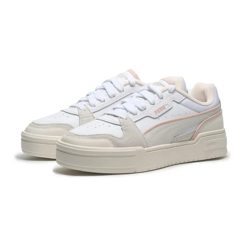 【PUMA】休閒鞋 CA Pro Lux Cord 男鞋 女鞋 米白 灰 皮革 復古 網球風 厚底 增高(390129-02) 歷史價格詳細信息