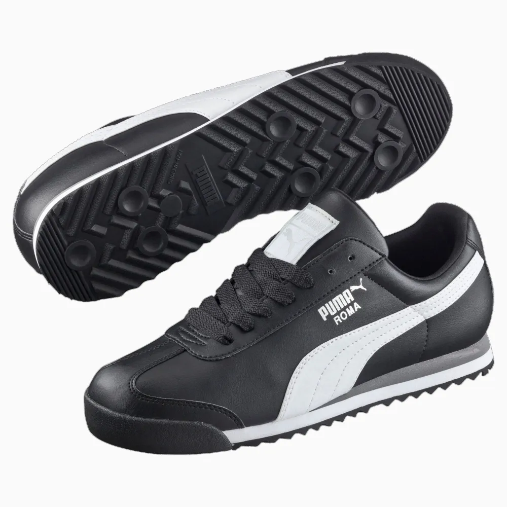 Puma Roma Basic 白 黑 男鞋 飆馬 休閒鞋 零碼福利品 【ACS】 歷史價格詳細信息