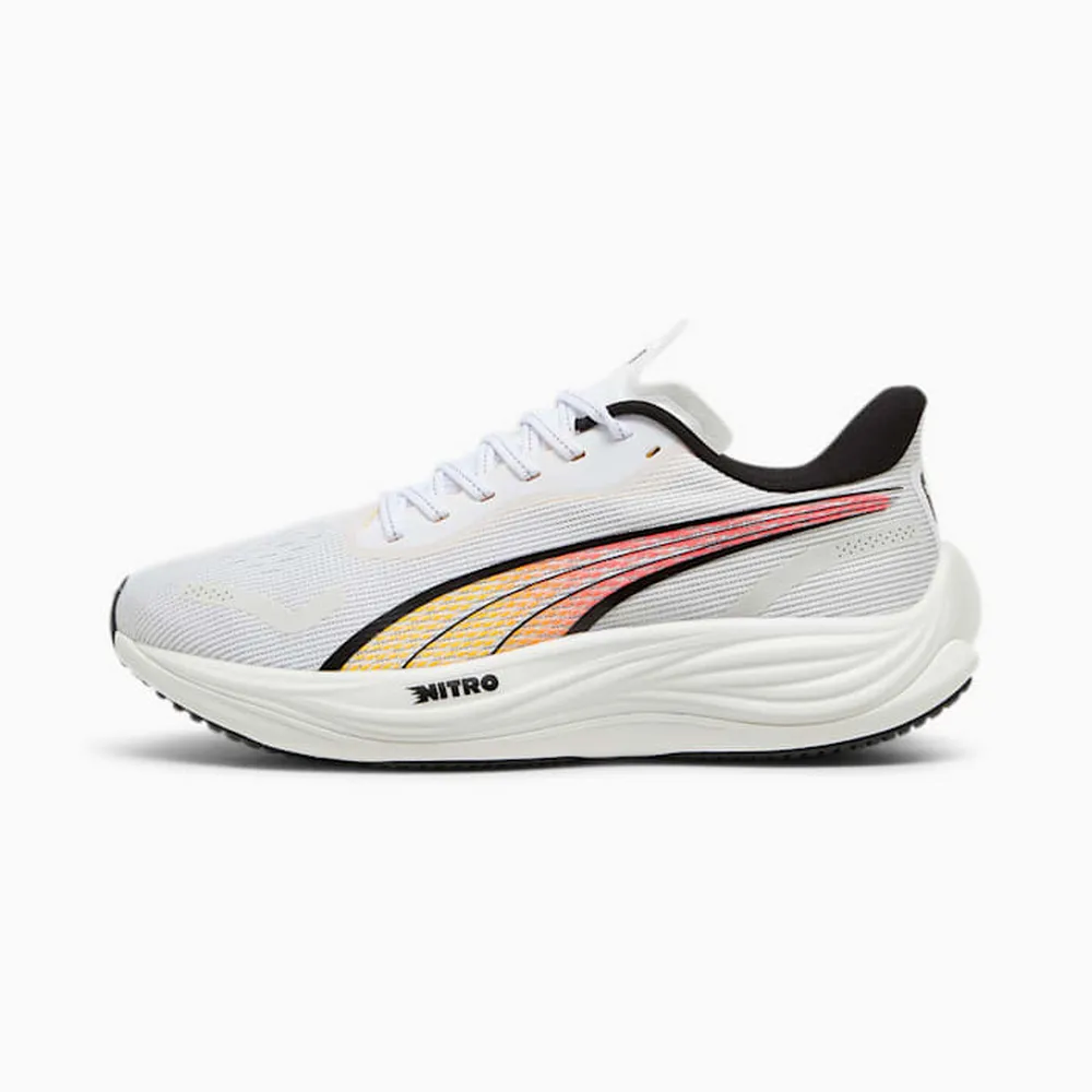 【PUMA】Velocity NITRO 3 GTX 男鞋 黑白綠色 防水 氮氣中底 緩衝 運動 慢跑鞋 37980101 歷史價格詳細信息