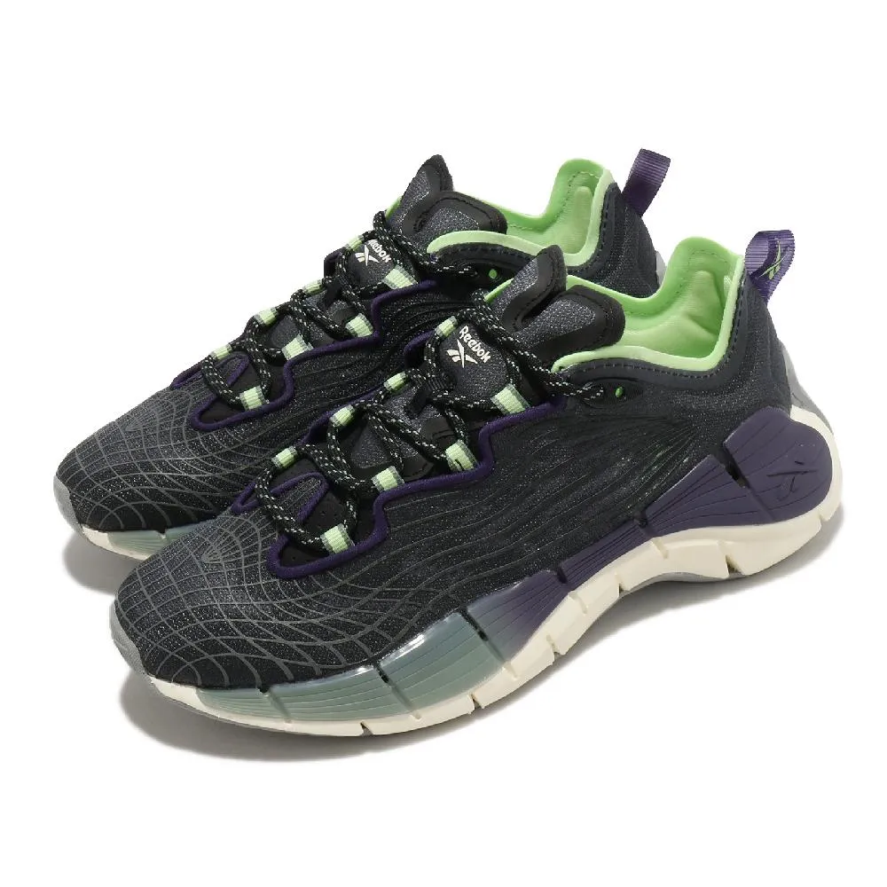 Reebok 慢跑鞋 Zig Kinetica Horizon 黑 金 男女鞋 農曆新年 CNY【ACS】 H01030 歷史價格詳細信息