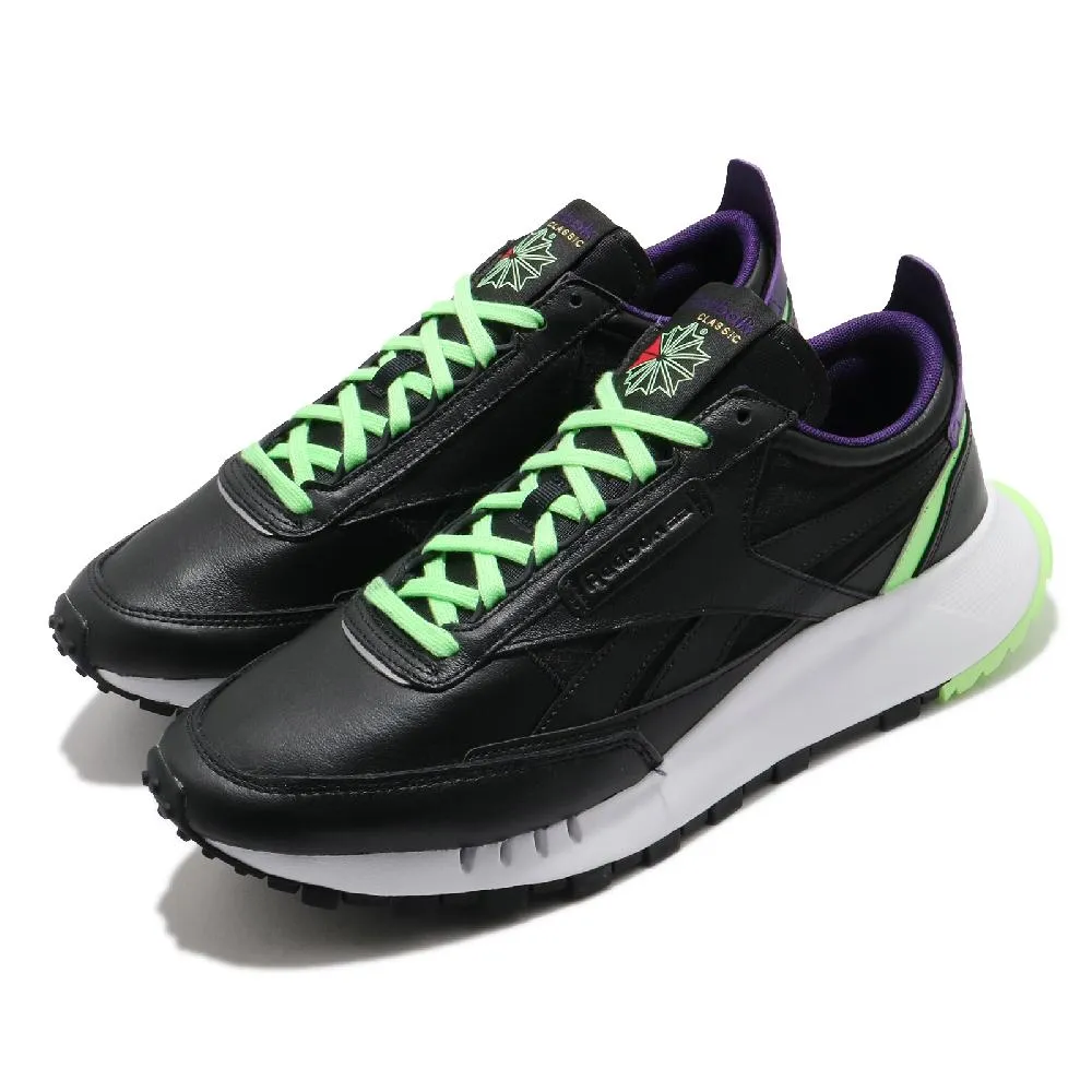 Reebok 銳跑 休閒鞋 Hexalite Legacy 1.5 男鞋 黑 拼接 麂皮 緩衝 復古 100034209 歷史價格詳細信息