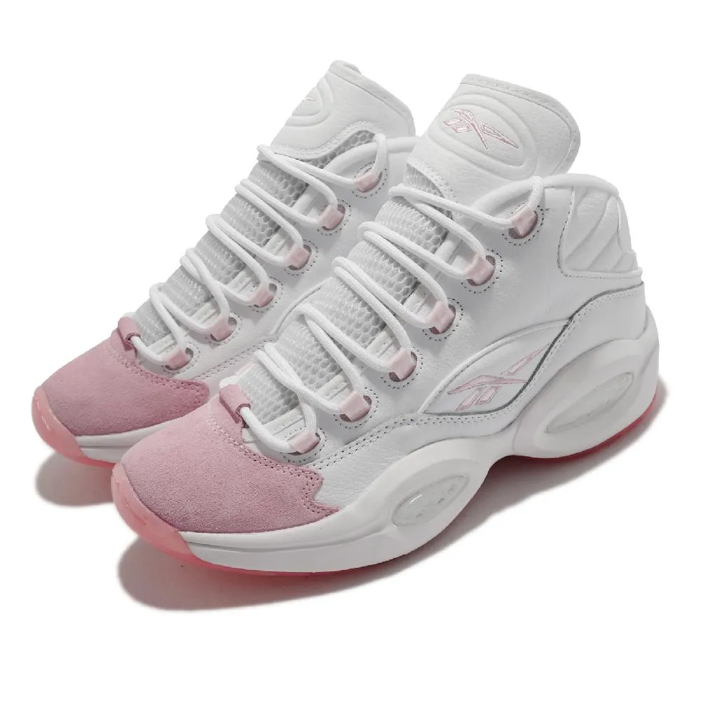 Reebok 籃球鞋 Question Mid 白 黑 Why Not Us 黑頭 男鞋 艾佛森【ACS】 GX5260 歷史價格詳細信息