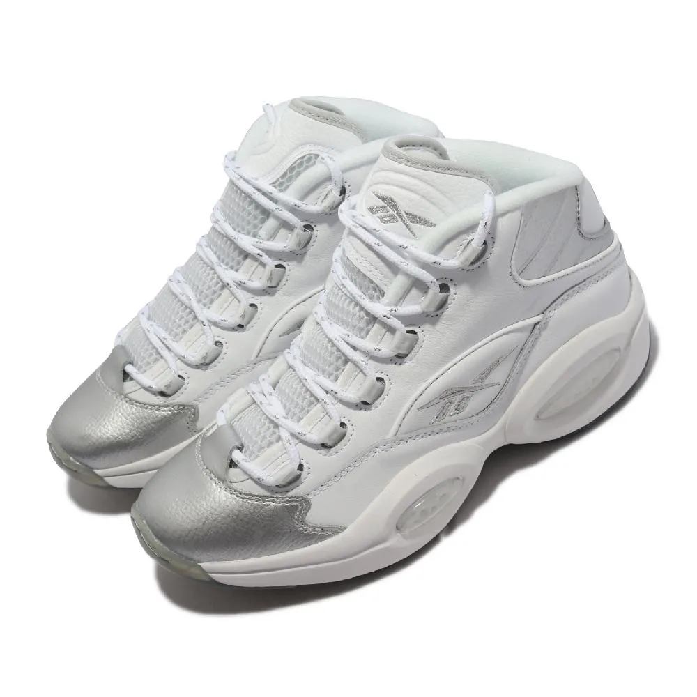 Reebok 籃球鞋 Question Mid 白 黑 Why Not Us 黑頭 男鞋 艾佛森【ACS】 GX5260 歷史價格詳細信息